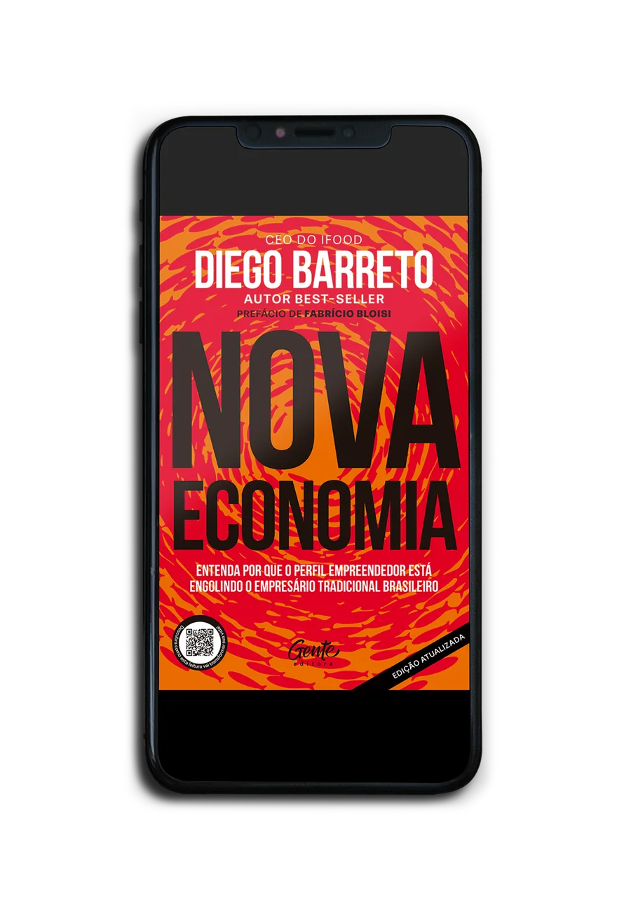 Nova Economia, Edição Atualizada, aberto no celular